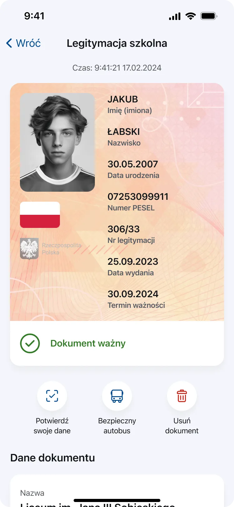 Zdjęcie Jakie dane do legitymacji szkolnej? Sprawdź, co musisz wiedzieć
