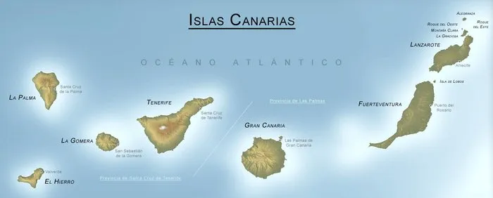Zdjęcie Mapa de la isla Gran Canaria: explora sus secretos y paisajes ocultos
