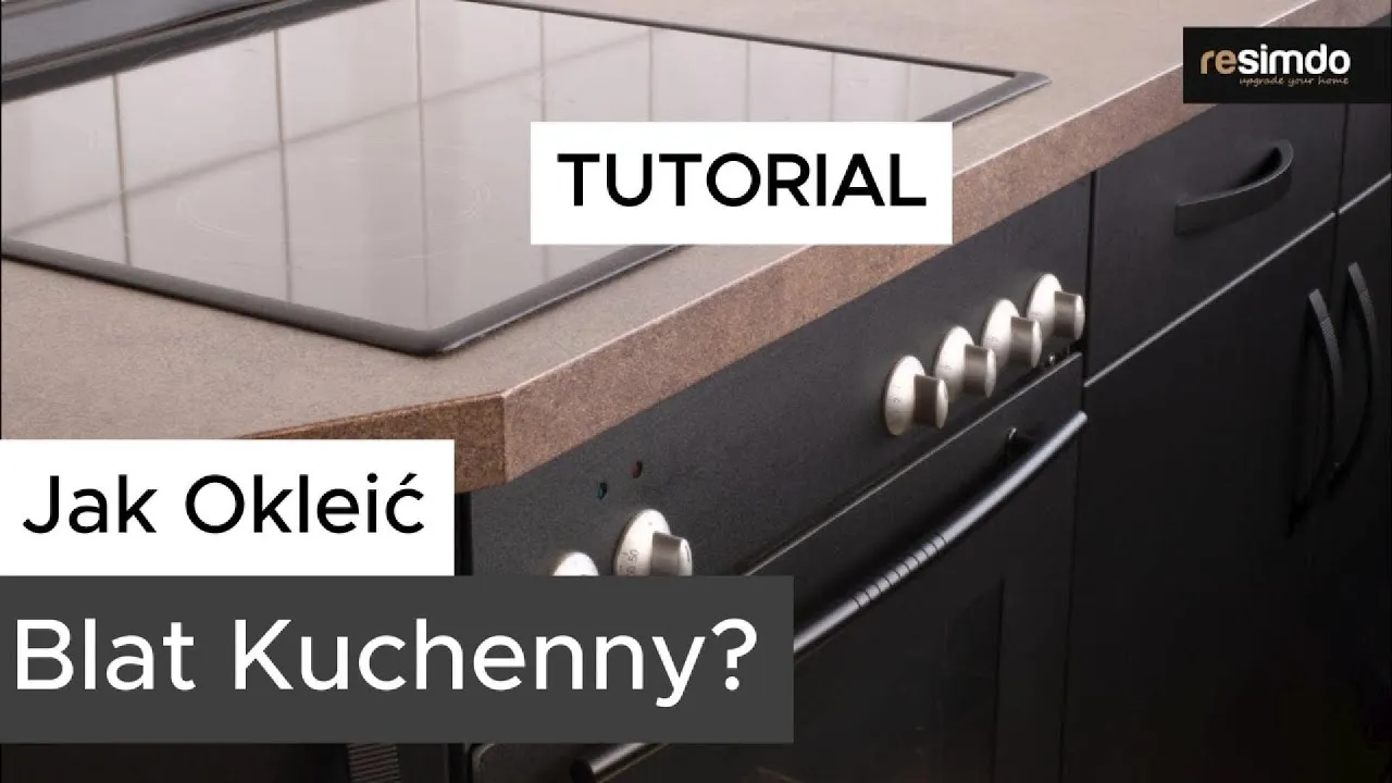Zdjęcie Czym okleić blat kuchenny, aby był trwały i łatwy w utrzymaniu?