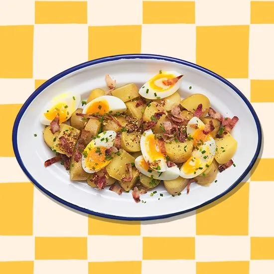 Zdjęcie Recette de salade de pomme de terre aux œufs : simple et délicieuse