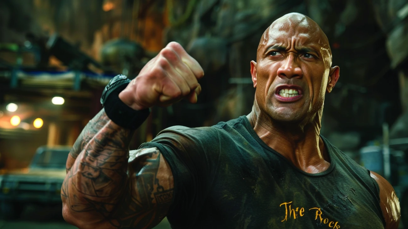 Zdjęcie Dwayne johnson nie poprze bidena ponownie na prezydenta