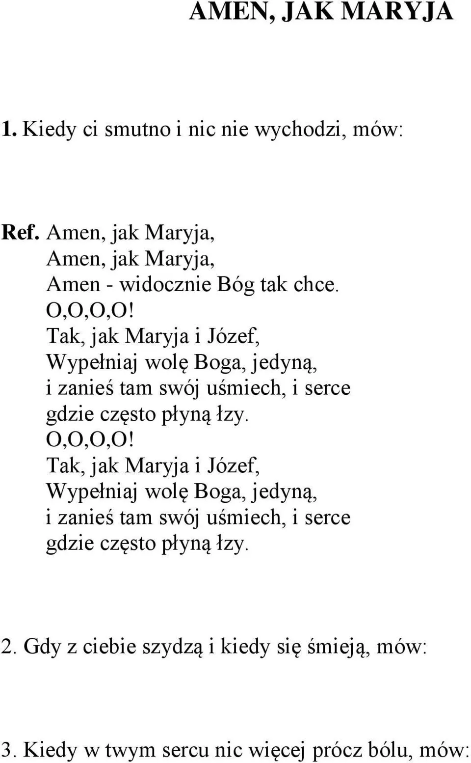 Zdjęcie Amen jak Maryja - odkryj głębię wiary i posłuszeństwa w piosence