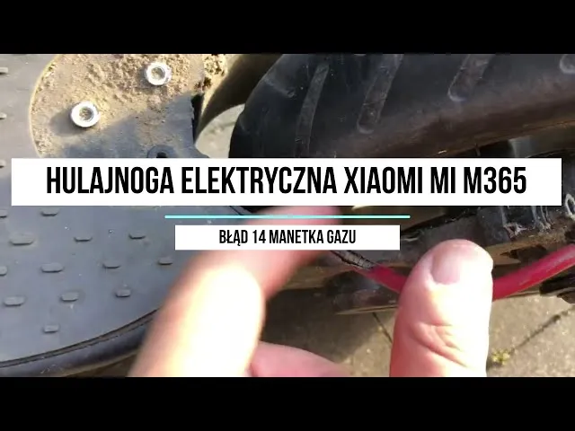 Zdjęcie Jak naprawić hulajnogę Xiaomi z błędem 14 - proste kroki do rozwiązania problemu