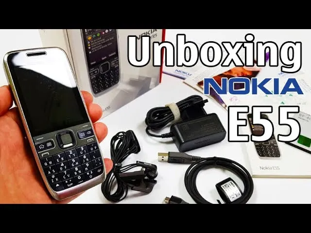 Zdjęcie Nokia E55: Prawdziwy przełom w świecie telefonów komórkowych!