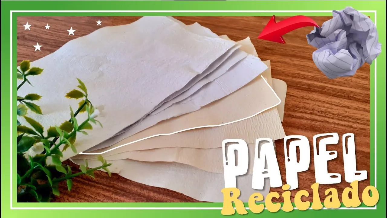Zdjęcie Cómo fabricar papel reciclado en casa y contribuir al medio ambiente
