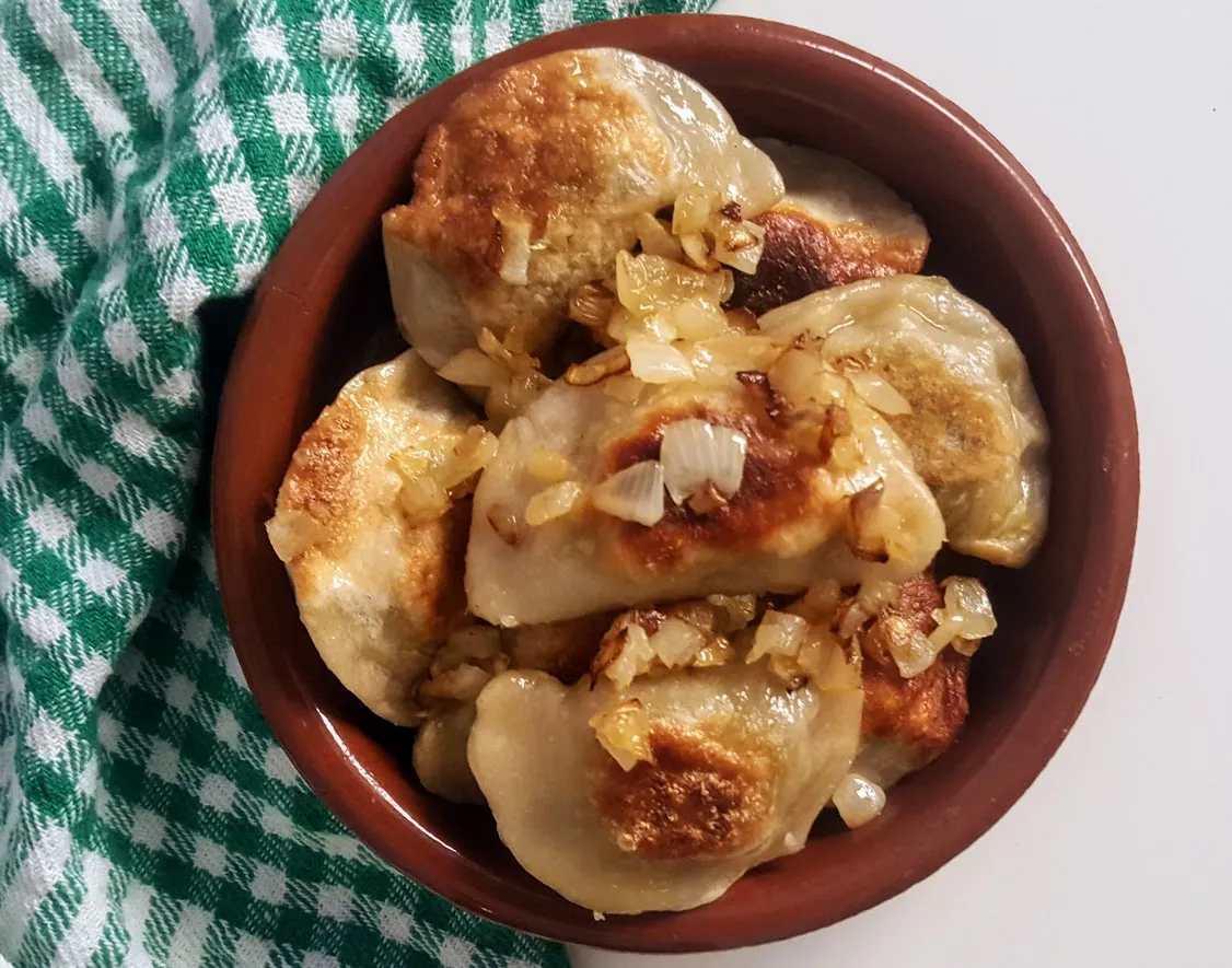 Zdjęcie Pierogi z soczewicą i suszonymi pomidorami – pyszny przepis