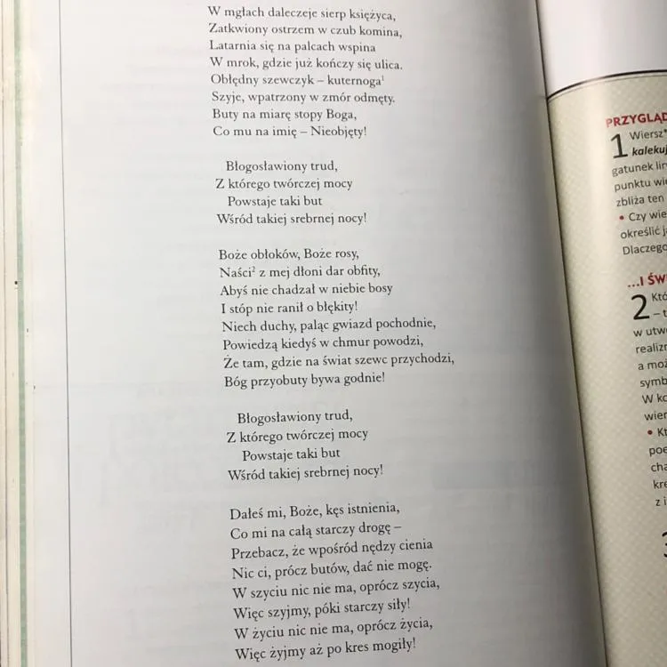 Zdjęcie Wiersz Szewczyk Bolesława Leśmiana: analiza i głębokie przesłanie