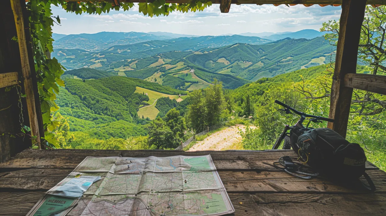 Zdjęcie Apeniny na mapie: Gdzie kryją się najpiękniejsze trasy rowerowe?