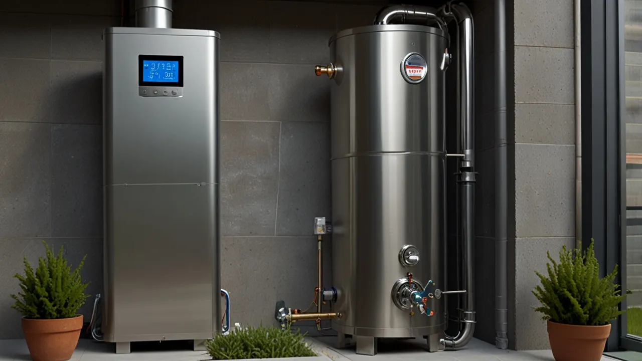 Zdjęcie Pompa ciepła Immerwater 300 INOX: Wydajny system grzewczy c.w.u.