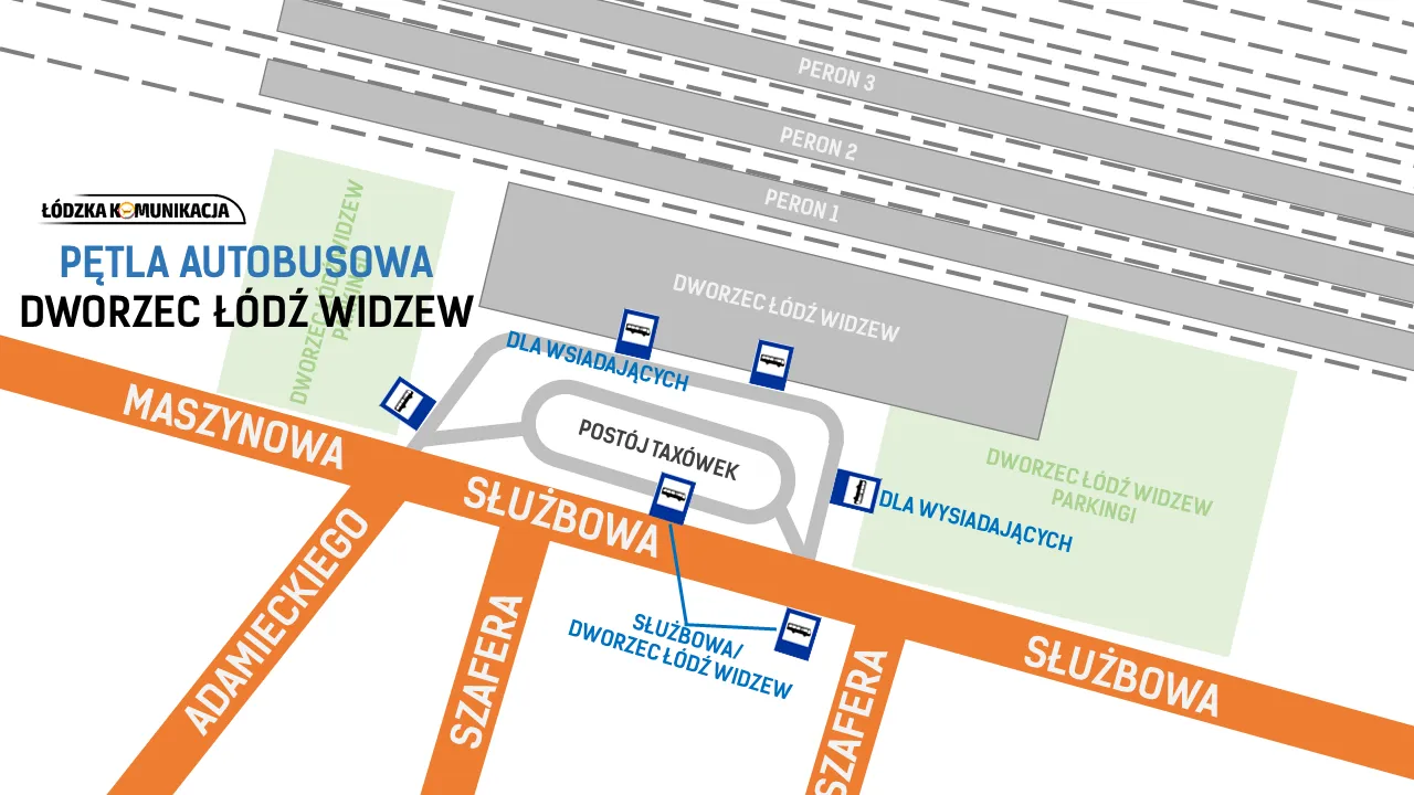 Zdjęcie Jak dojechać na dworzec Łódź Widzew - łatwe i szybkie opcje transportu