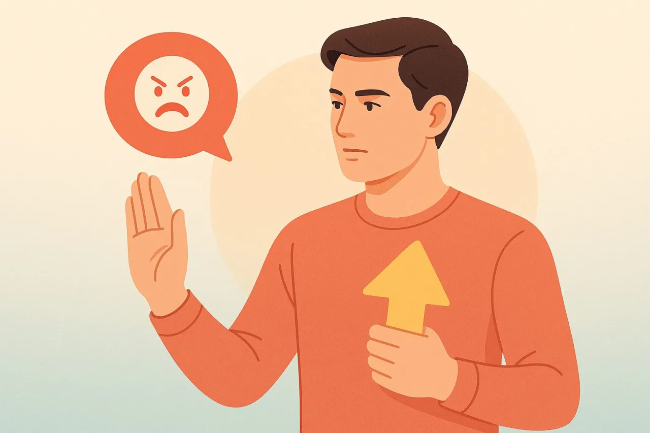 osoba w lustrze autorefleksja plan rozwoju