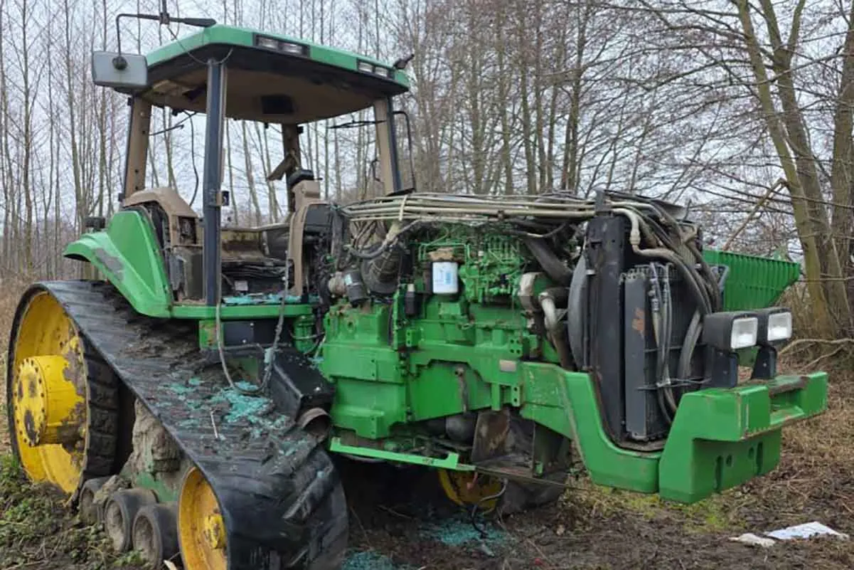 ciągnik na części