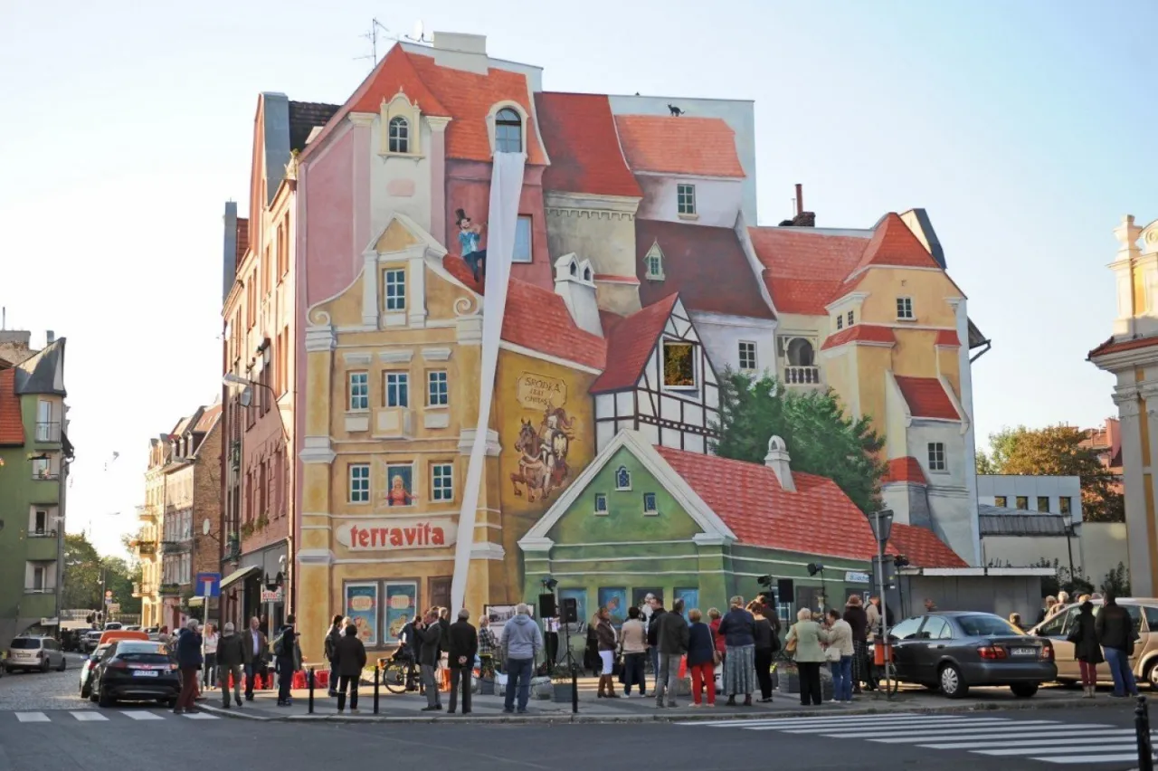 Poznań Śr&oacute;dka murale