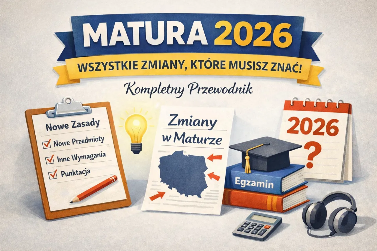 Matura 2026: poznaj wszystkie zmiany, które musisz znać! Kompletny przewodnik po tym, co na maturze z polskiego.