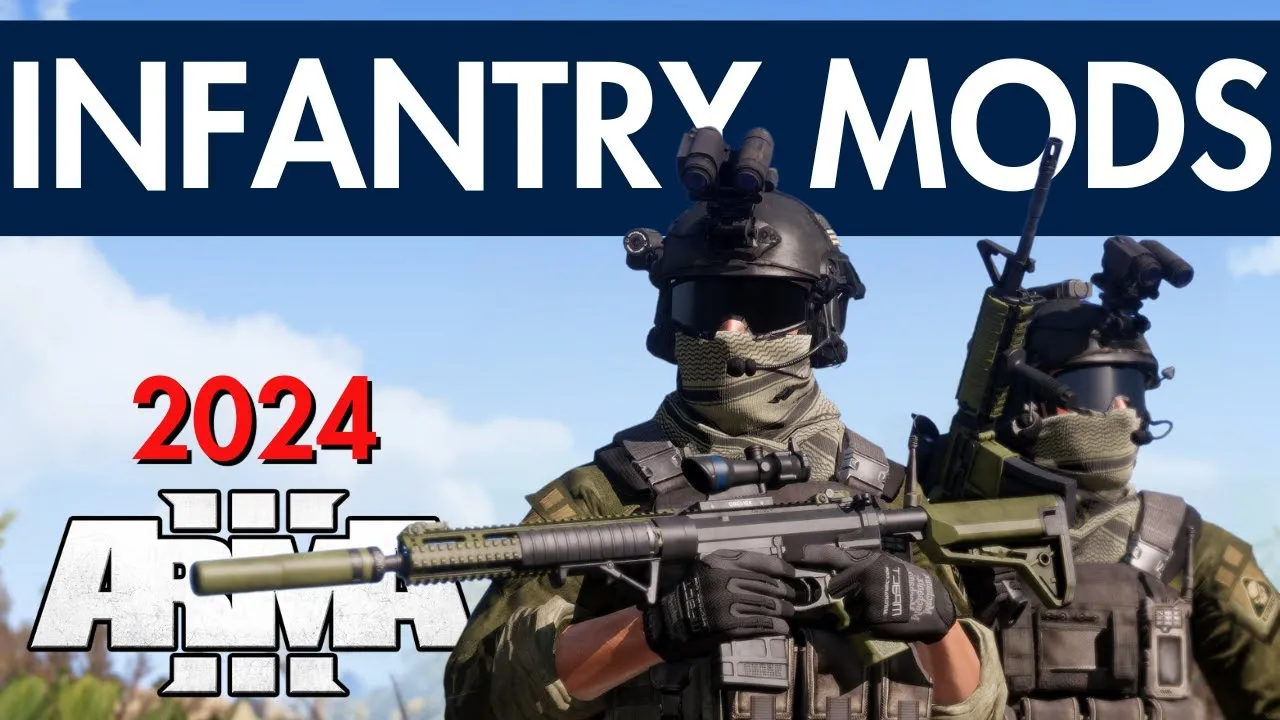Arma 3 mody jednostki sprzęt