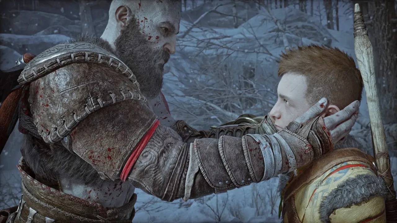 God of War Ragnarok PC Kratos Atreus
