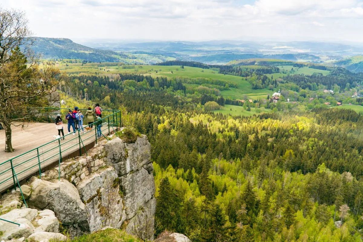G&oacute;ry Stołowe skalne miasto