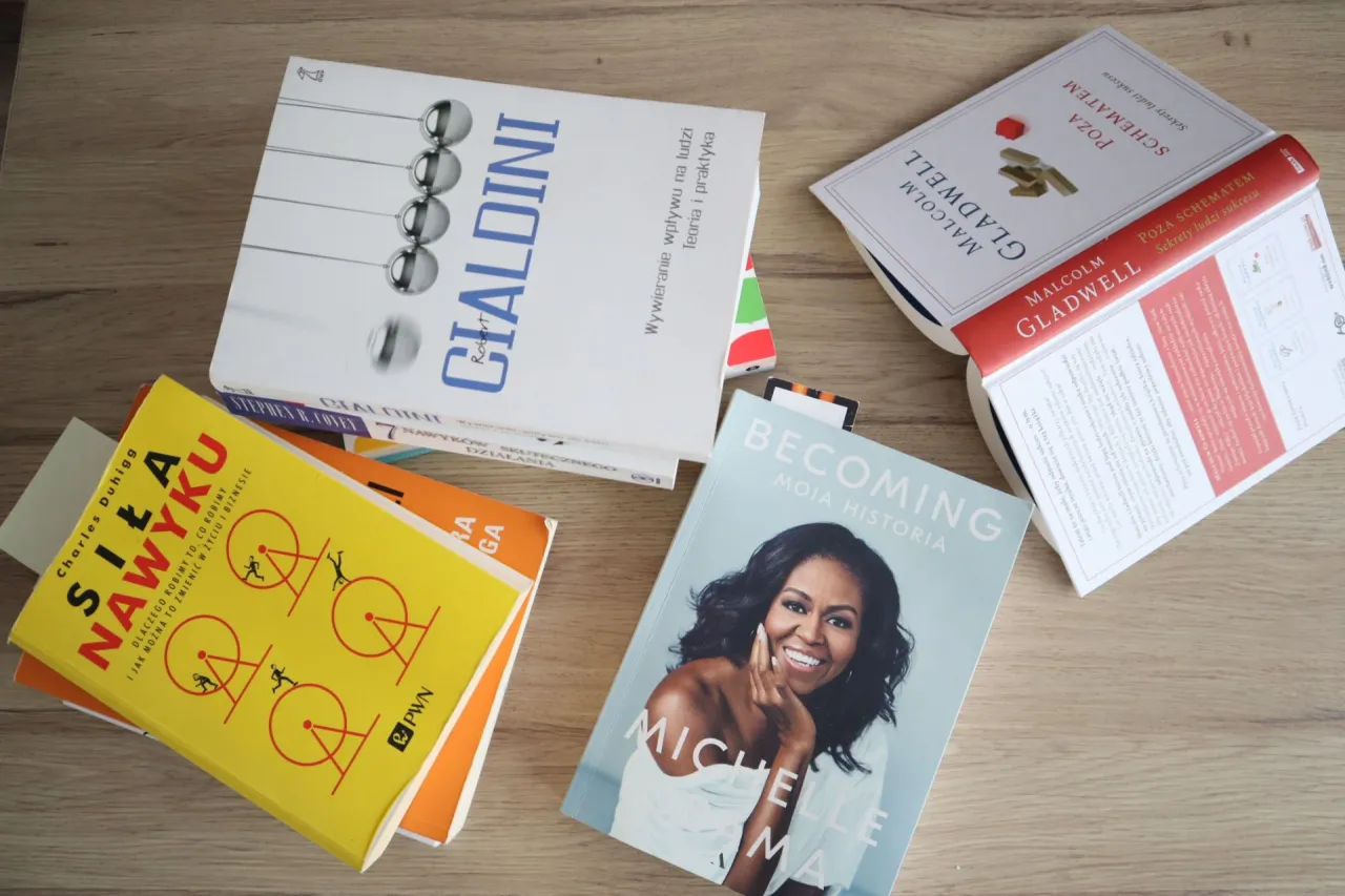 okładki książek psychologia rozw&oacute;j osobisty