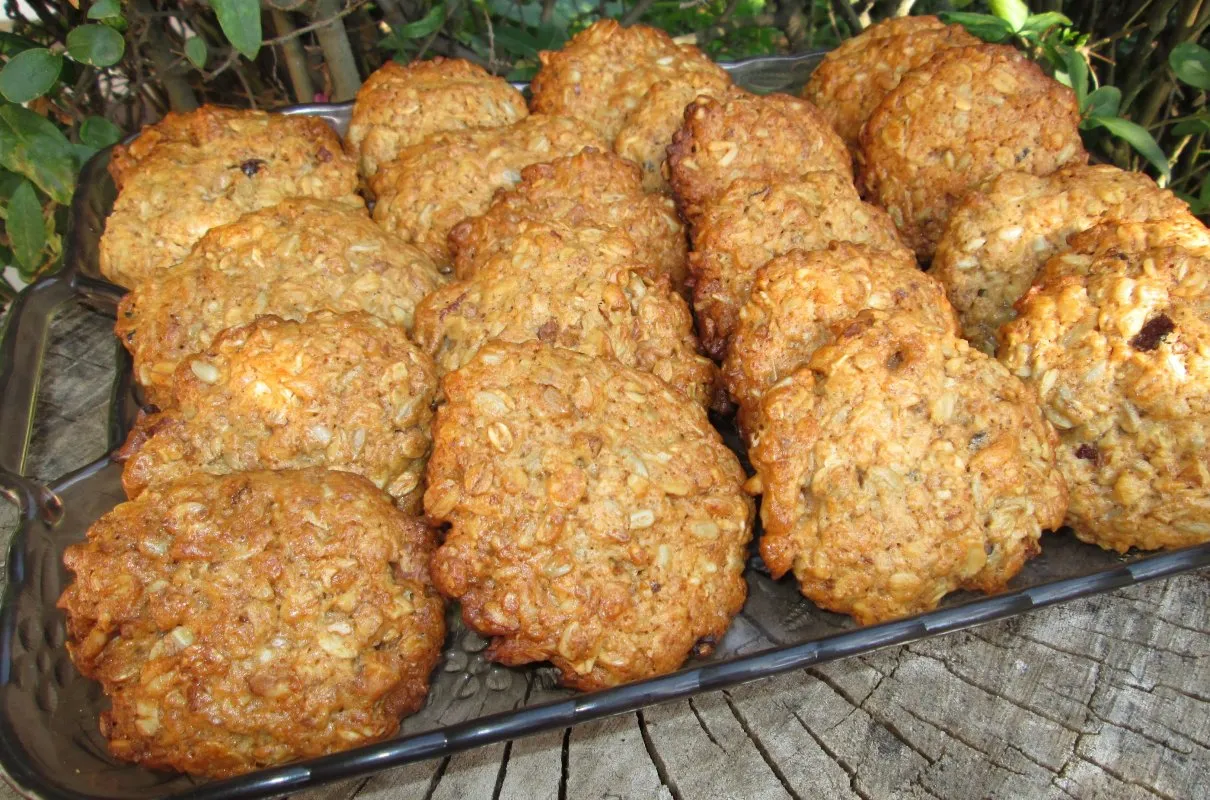 spalone ciastka owsiane