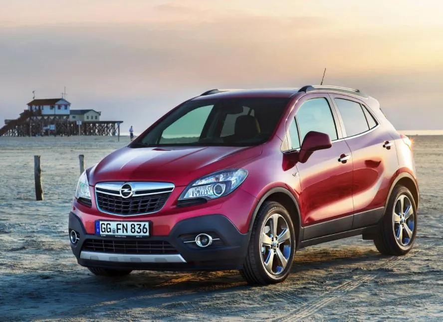 Opel Mokka A 2012 pojemność baku