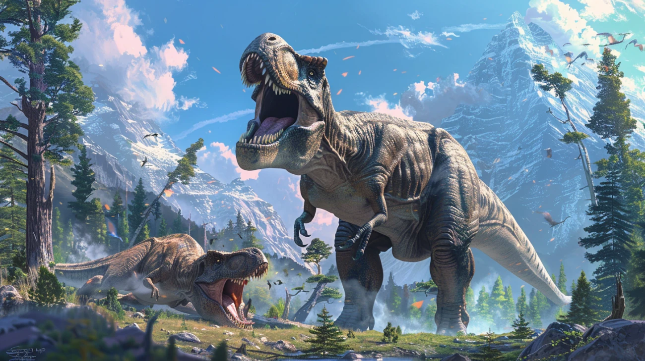 Zdjęcie Dinozaury zdjęcia i nazwa: Obrazy prehistorycznych gigantów