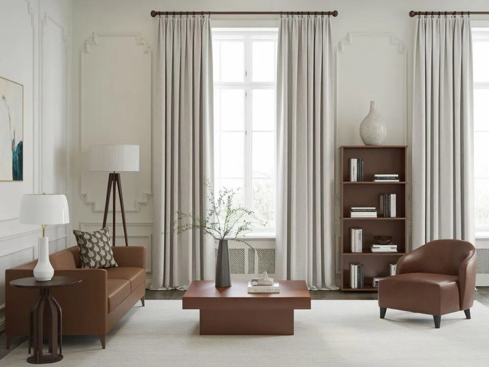 Przykłady zasłon w r&oacute;żnych stylach wnętrzarskich