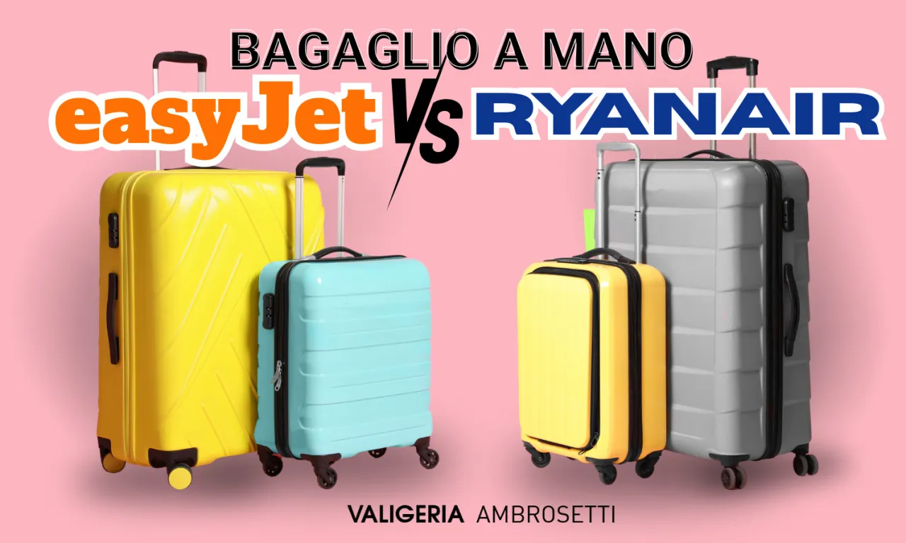 easyJet bagaglio a mano dimensioni