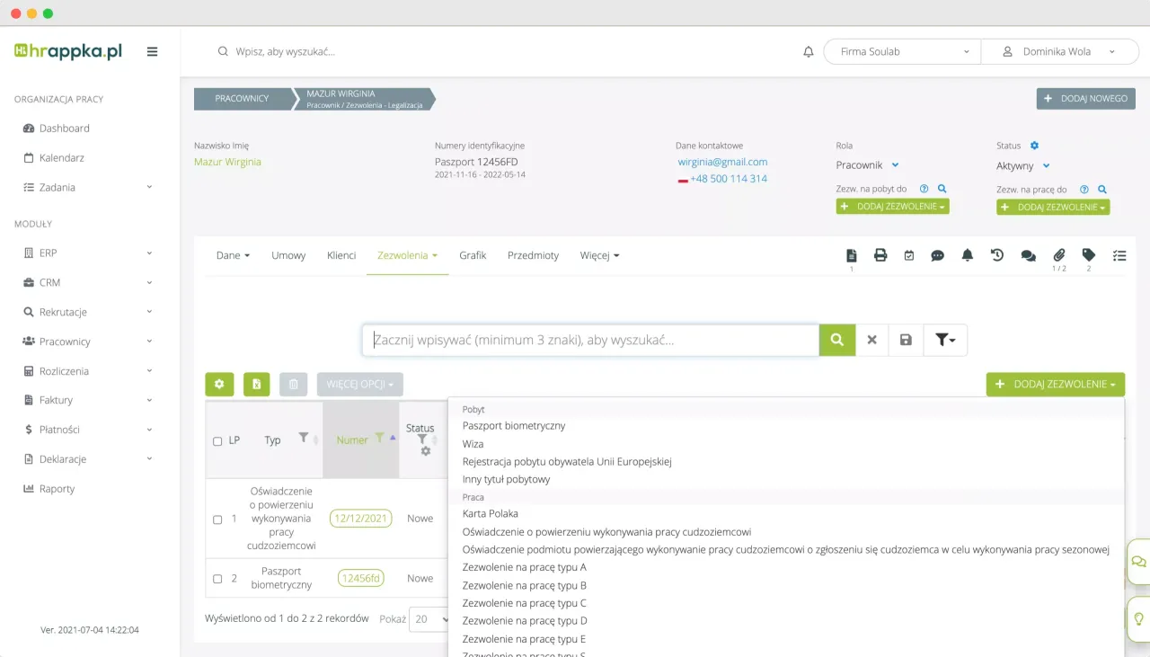 dokumenty pracodawcy zatrudnienie ukraińca checklist