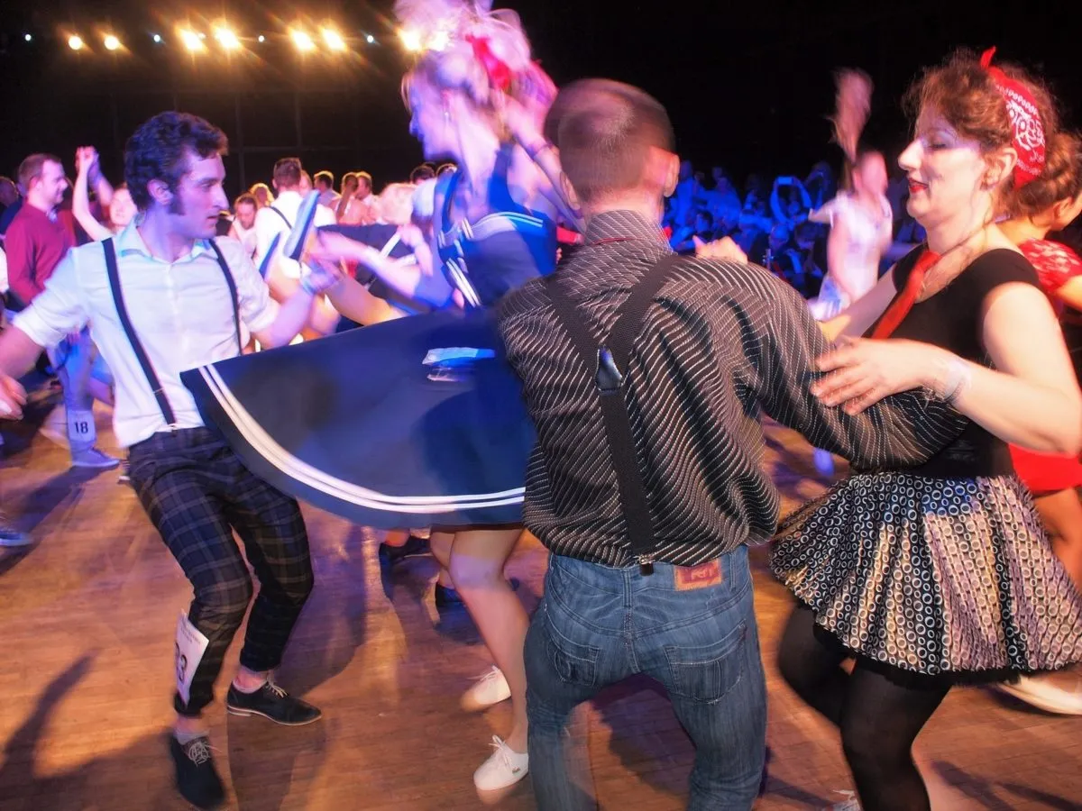 impreza lata 50 taniec rock and roll