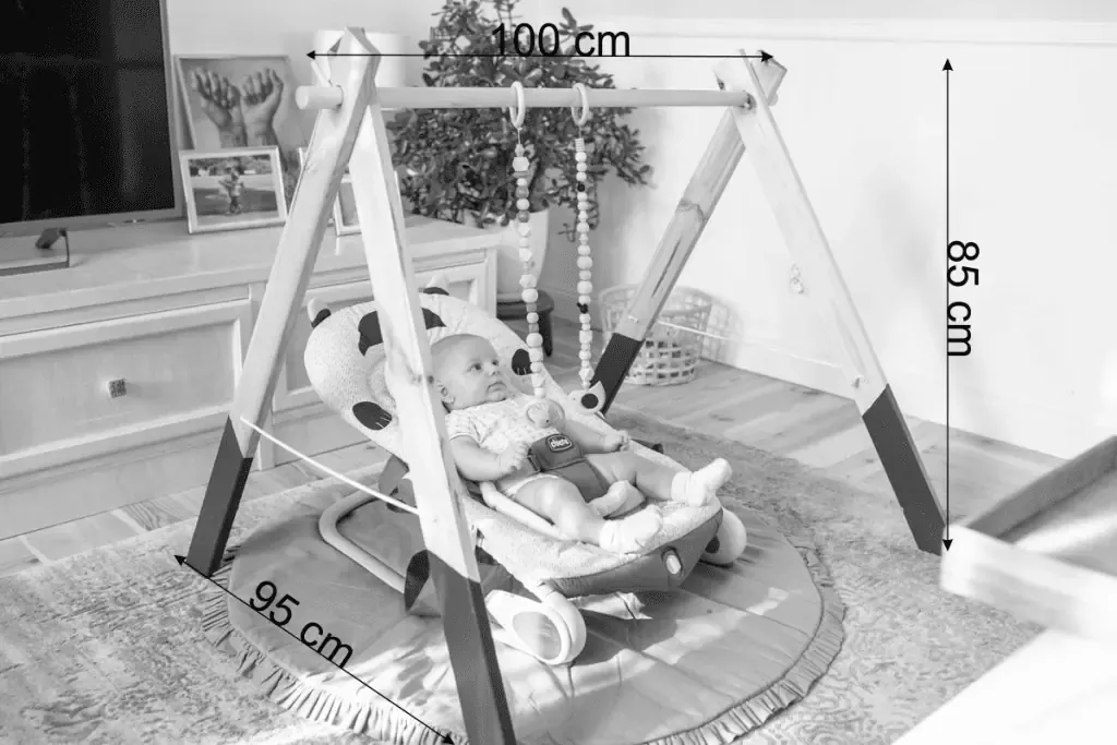 DIY stojak edukacyjny schemat montażu