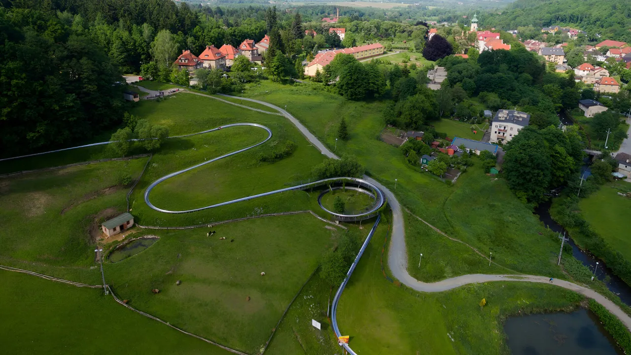 Polanica Zdrój atrakcje dla dzieci tor saneczkowy