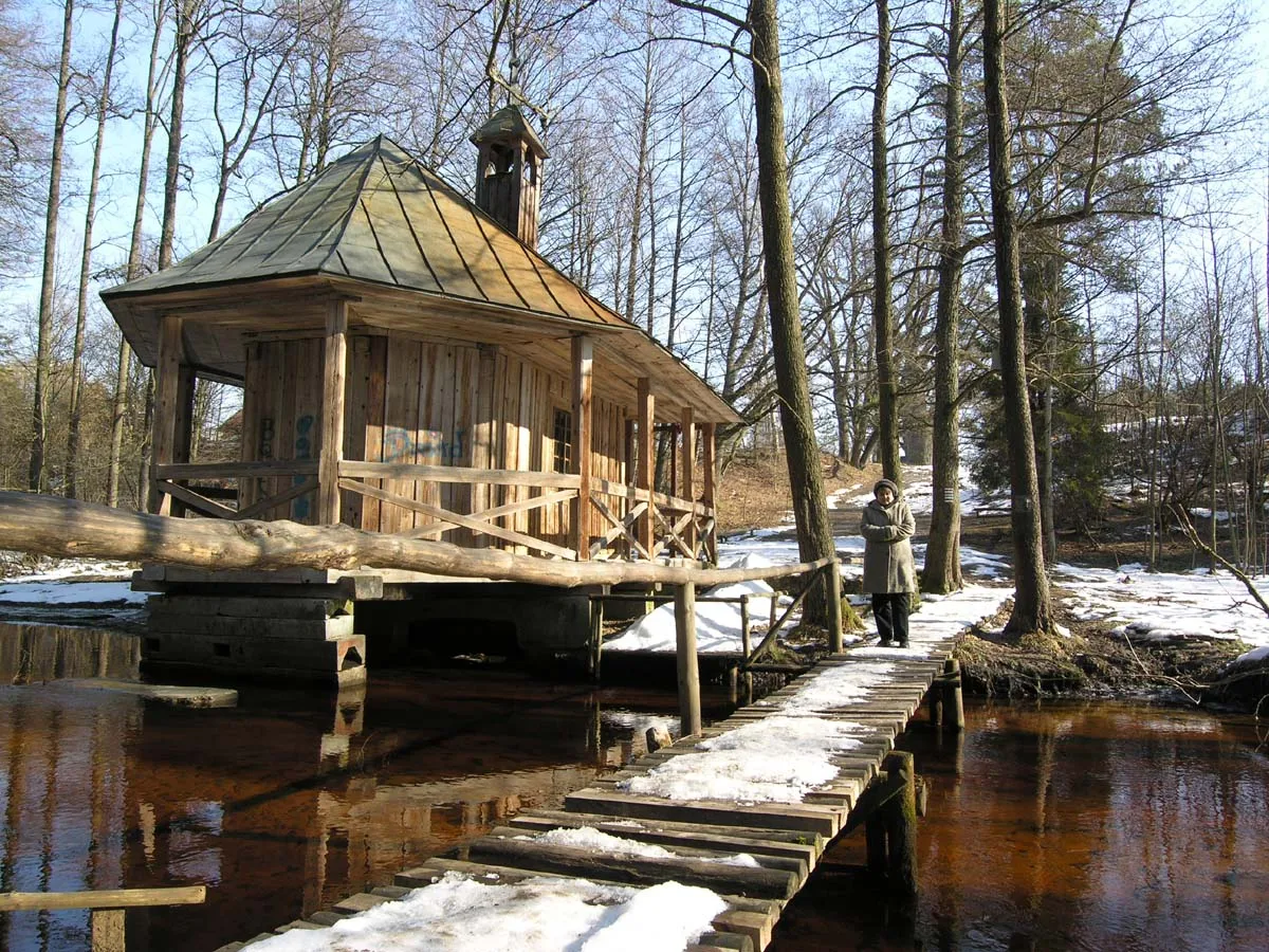 G&oacute;recko Kościelne kapliczka na wodzie