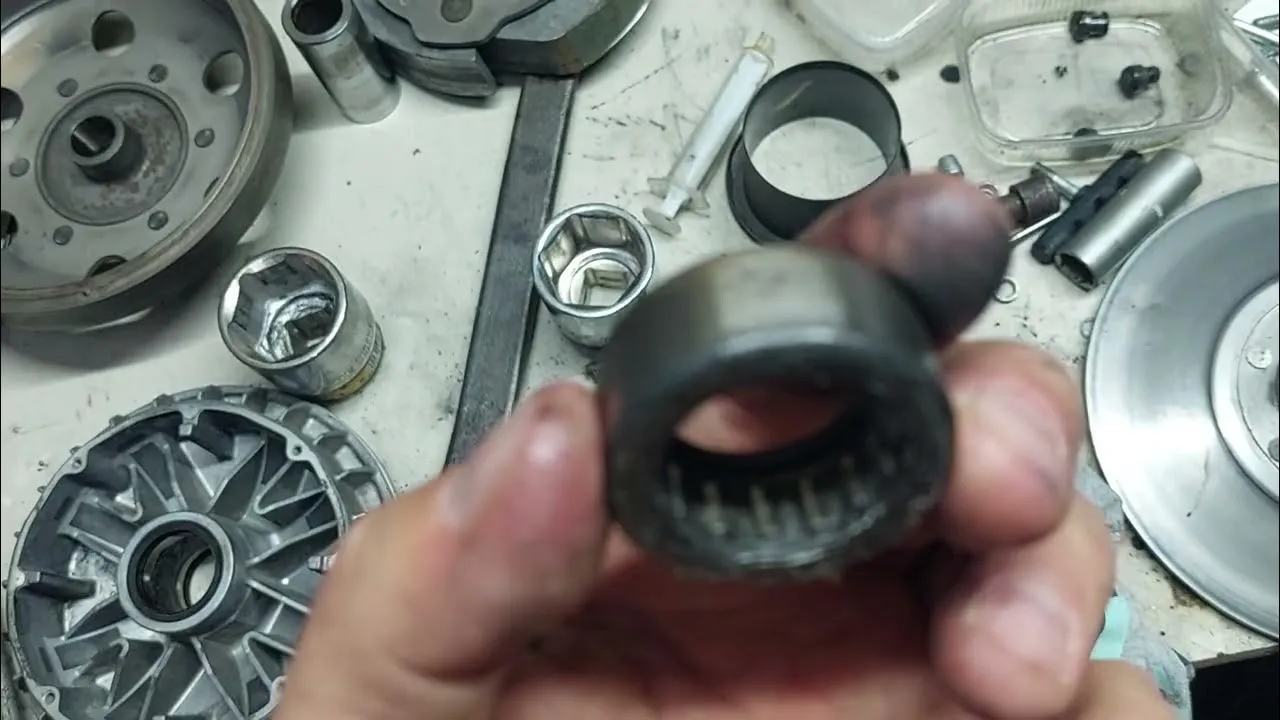 uszkodzone sprzęgło po tuningu