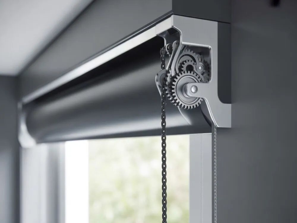 różne rodzaje mechanizmów do rolet wewnętrznych