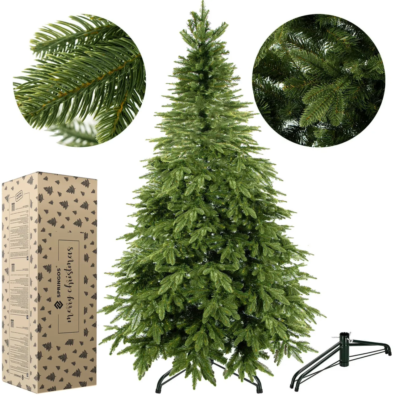 realistyczna sztuczna choinka PE