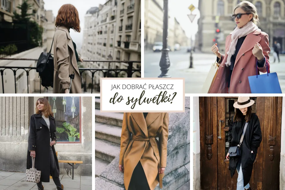 Płaszcz dla figury gruszki