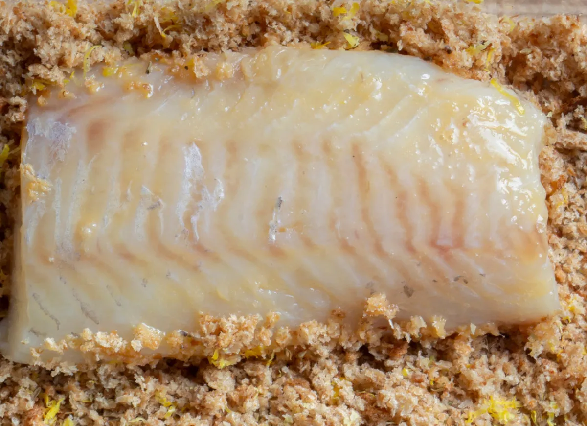 Składniki na klasyczną panierkę do ryby