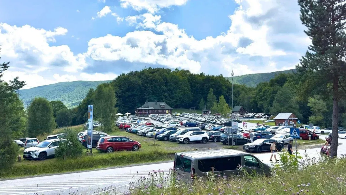 Parkingi Bieszczady w sezonie