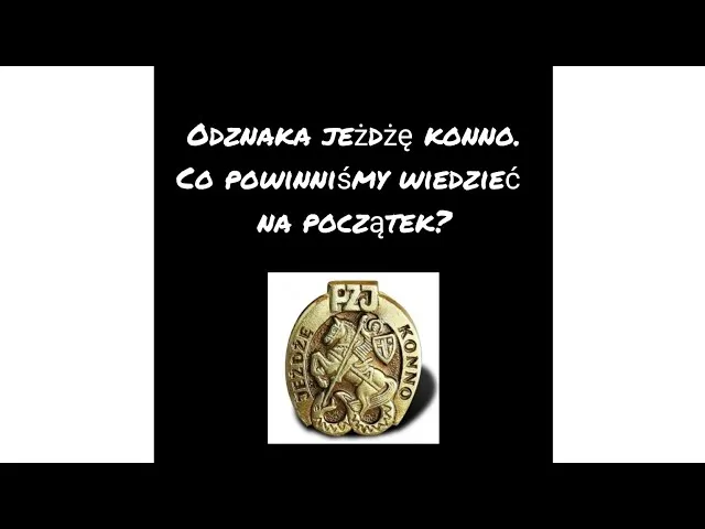 Zdjęcie Jak wygląda odznaka jeżdżę konno i co musisz o niej wiedzieć