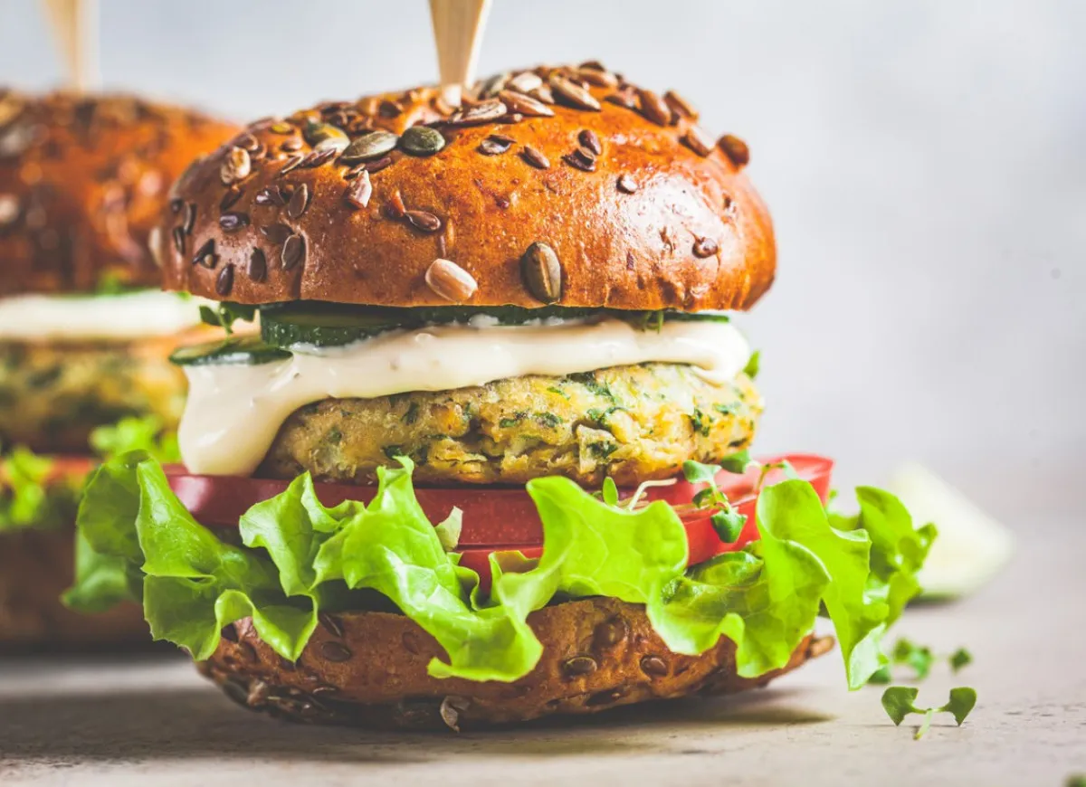 burgery wegetariańskie i wegańskie