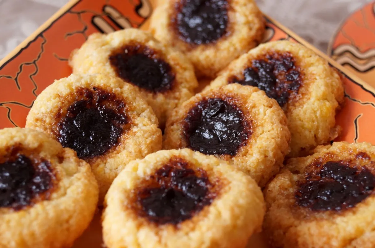 Twarde ciastka z kleiku ryżowego