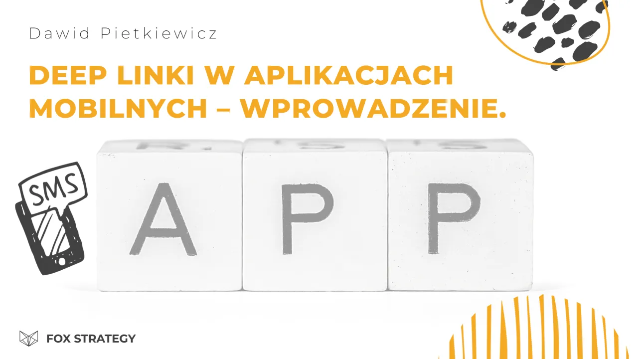 Trzy białe kostki z literami A, P, P tworzą słowo