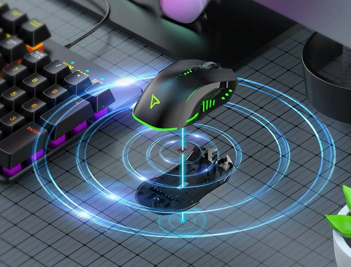 czyszczenie sensora myszy optycznej