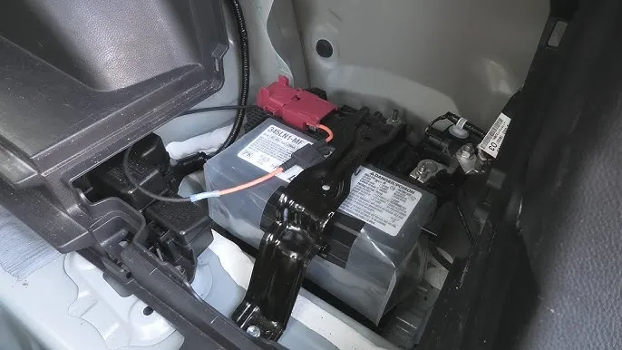 akumulator 12V toyota RAV4 hybrid bagażnik