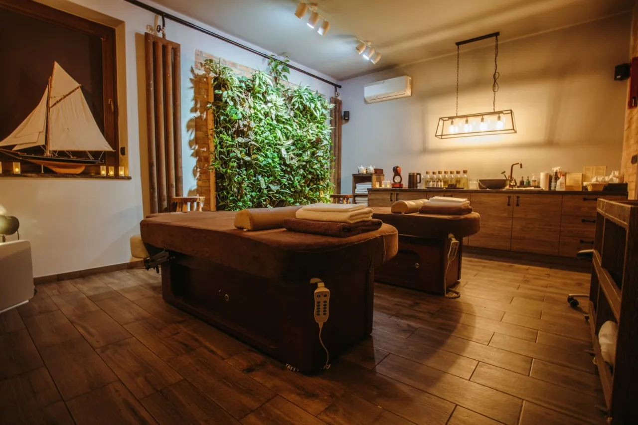 certyfikowany salon masażu orientalnego wnętrze