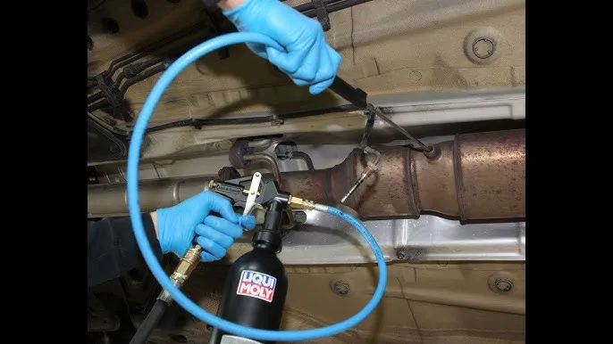 Peugeot 407 2.0 HDi FAP filter location