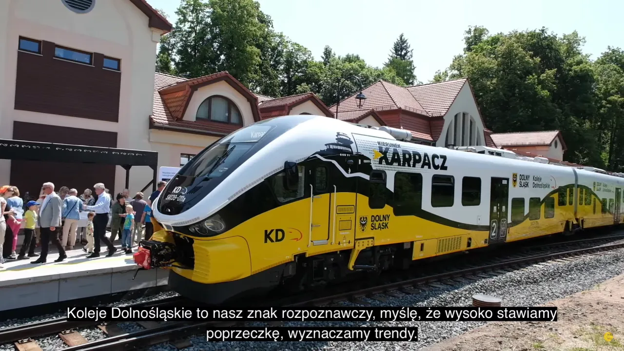 Pociąg Koleje Dolnośląskie Karpacz