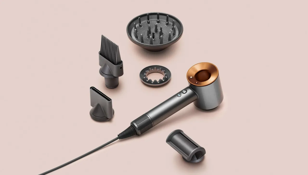 Dyson Supersonic końc&oacute;wki magnetyczne zastosowanie