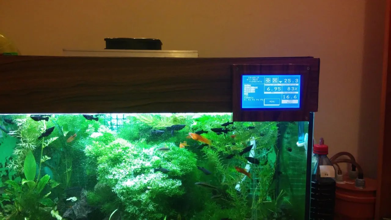 planowanie oświetlenia akwarium roślinnego