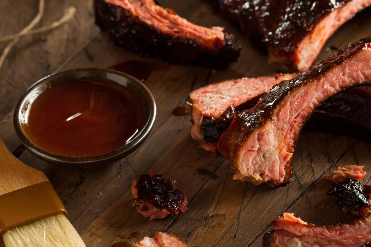 składniki na marynatę do żeberek